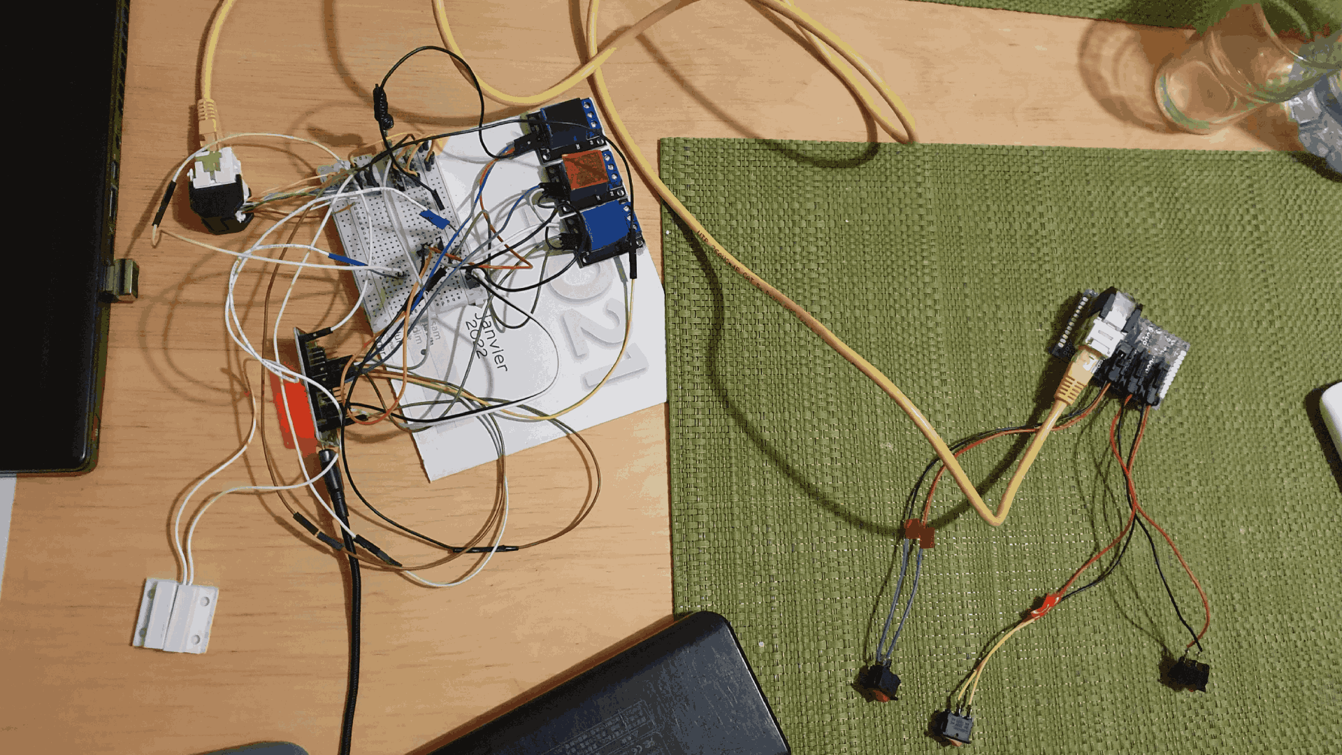 Picture of the circuit prototype