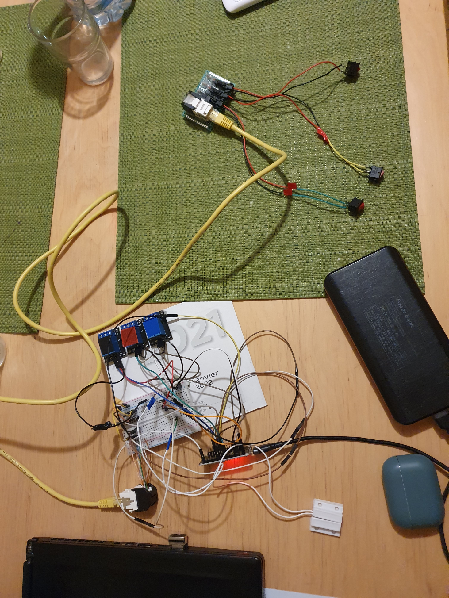 Picture of the circuit prototype